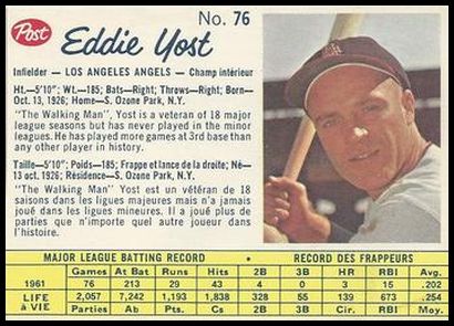 76 Eddie Yost